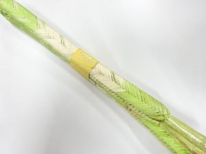 未使用品　正絹　手組帯締め